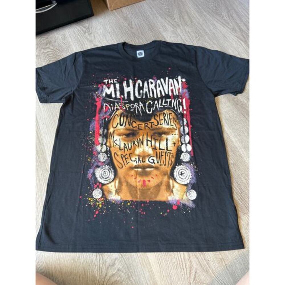 The MLH Caravan Diaspora Calling! Concert Series Ms.‎ Lauryn Hill band t size M